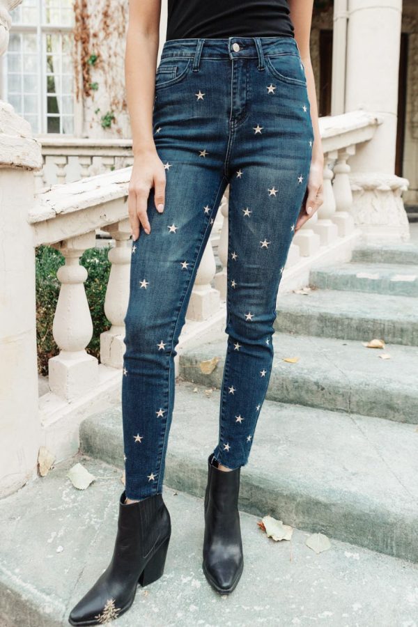 Gyzyem High Rise Starlight Skinnies